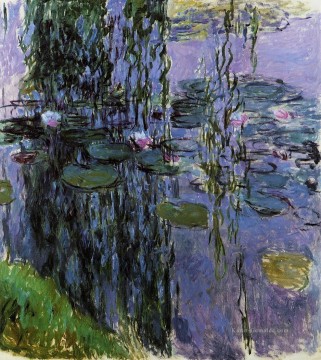  blumen - Wasserlilien XV Claude Monet impressionistische Blumen 